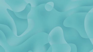 Soyut gök mavisi şekilleri modern tasarım projeleri, sunumlar, web pankartları veya sanatsal dijital arkaplanlar için gradyan bir arkaplan oluşturur..