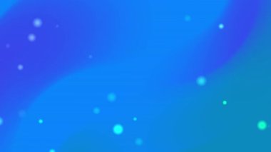 Parlayan parçacıkları olan parlak mavi bir arkaplan. Fütüristik tasarımlar, teknoloji kavramları, soyut arkaplanlar ve canlı bir arkaplan gerektiren dijital çizimler için uygundur..