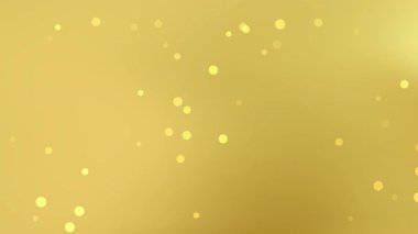 Küçük parlak sarı halkaları olan altın arkaplan; lüks, zarafet, kutlama tasarımları, mücevher, moda ve şenlikli etkinlikler için ideal.