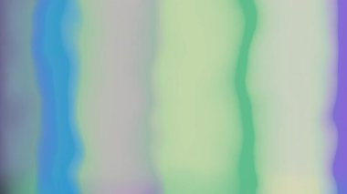 Mor, yeşil, sarı ve mavi renklerden oluşan bulanık bir arkaplan. Canlı ve renkli tasarım projeleri ve arka planlar için uygundur.