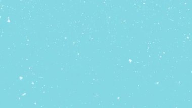 Sosyal medya grafikleri, web sayfaları, sunumlar ve dijital tasarımlar için uygun dağınık beyaz şekillere sahip açık mavi arkaplan.