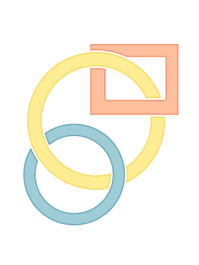 Modern çember simgesinin vektör illüstrasyonu