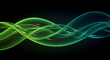 soyut yeşil ve siyah arkaplan