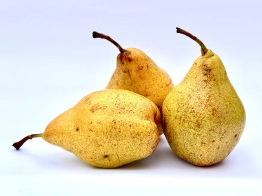 Beyaz armut taze armutlar.