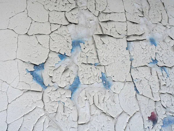 Χρώμα Ξεφλουδισμένο Στον Τσιμεντένιο Τοίχο Για Αποκατάσταση — Φωτογραφία Αρχείου