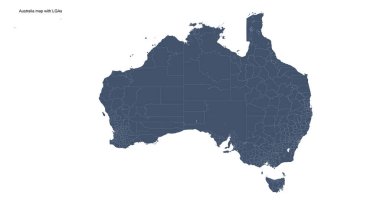 Avusturalya-LGA vektör çizimi 