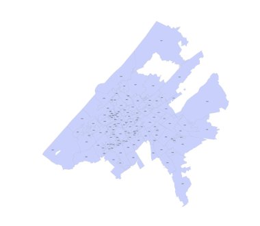 Avrupa Hollanda Lahey PC4 haritası