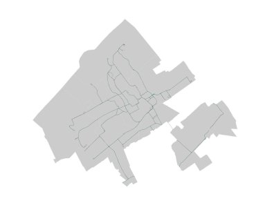 Avrupa Hollanda Lahey Bölgeleri Vergroendeendeendeendetramtramtramvay rotaları haritası