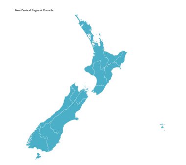 Yeni Zelanda 'nın vektör haritası 