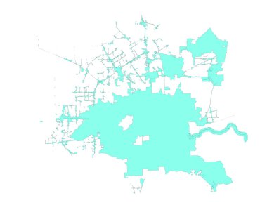 ABD Teksas Eyaleti Houston vektör illüstrasyon tasarımı