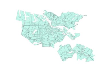 Avrupa haritası, Hollanda, Amsterdam Haritası BODEMKWALITEIT KALİTESİ