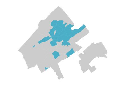 Avrupa haritası, Hollanda ve Lahey ilçeleri beschermdestadsgezichten Korunan şehir manzaraları ile haritalar