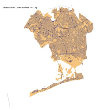 Queens Caddesi Haritası, New York