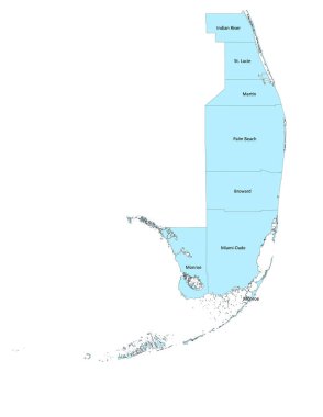 ABD, Miami, Port St. Lucie-Fort Lauderdale, FL Birleşik İstatistik Bölgesi (CSA)