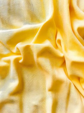 Sarı arkaplan tekstil, kumaş, kumaş, örtü, katlar, keten, pamuk.