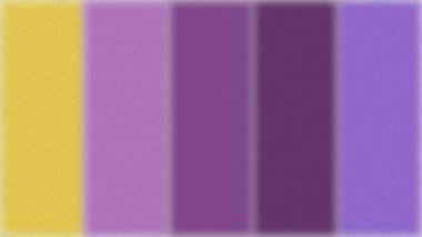 Sarı ve mor yumuşak pastel gradyan dikey çizgileri olan soyut resim, yaratıcı arkaplanlar veya tasarım projeleri için ideal pürüzsüz ve bulanık bir doku içerir.