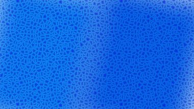 Yaratıcı projeler ve dijital sanat uygulamaları için dokulu bir arka plan olarak tasarlanmış, karmaşık geometrik şekiller ve canlı mavi renkler içeren soyut bir mozaik desen..