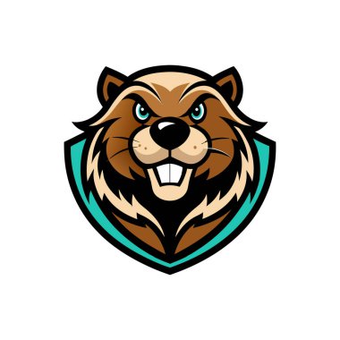 ayı başı logo vektör tasarımı