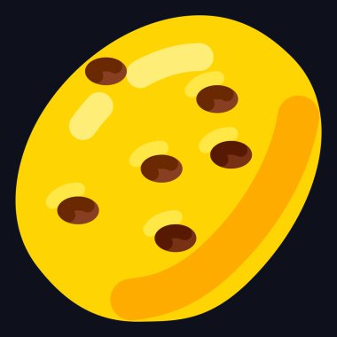 Patates Vibrant Rengi Düz Simgesi