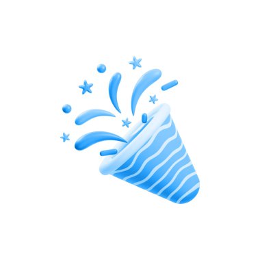 Suda su sıçratan dondurma.