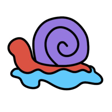 Deniz kabuğu simgesi. kabuk deniz vektör simgesi rengi düz izole