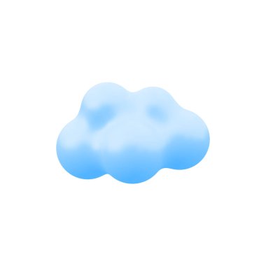 Bulut simge vektör tasarımı