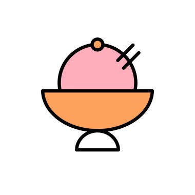 Modern simgenin vektör illüstrasyonu