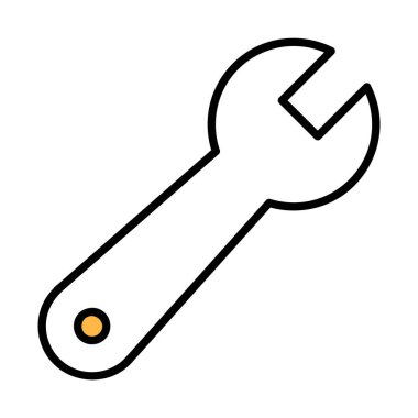 Anahtar Vektör Satırı Simgesi Tasarımı