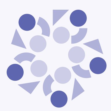 Beyaz arkaplanın vektör illüstrasyonu