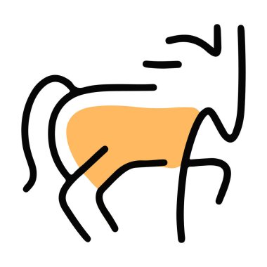 Hayvanların Görünümü Yarı Renkli Tema