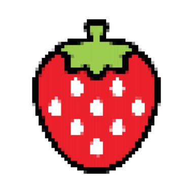 taze çilek meyve simgesi