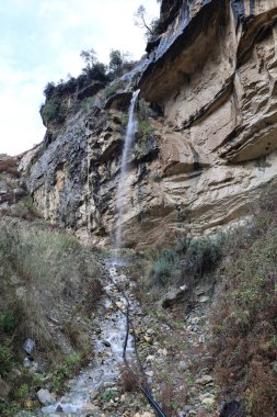 Şelale kayalıkları. Yüksek kalite fotoğraf