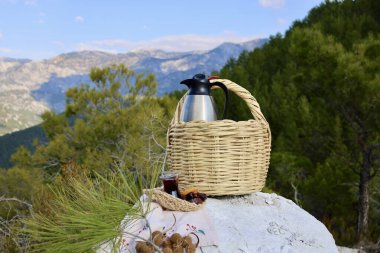Açık hava pikniği. Yüksek kalite fotoğraf