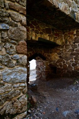 Taş kıyı manzarası. Yüksek kalite fotoğraf