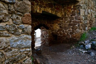 Taş kıyı manzarası. Yüksek kalite fotoğraf