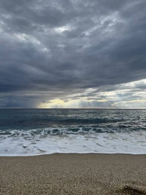 4k alanya 'daki İHA' dan liman görüntüsü