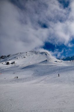 Ski lift snow 2. High quality photo clipart