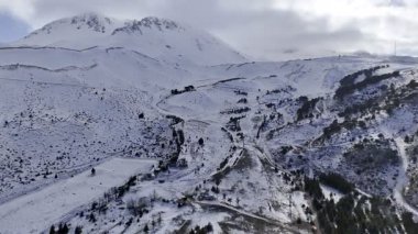 Kayak merkezi dinlenme merkezi. Yüksek kalite 4k görüntü