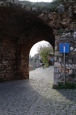Taş kemer yolu. Yüksek kalite fotoğraf