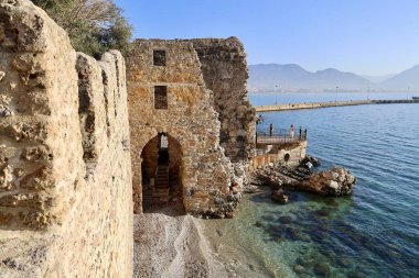 Taş kemer yolu. Yüksek kalite fotoğraf