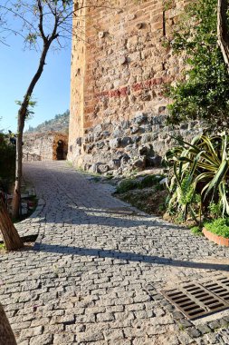 Taş kemer yolu. Yüksek kalite fotoğraf