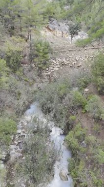 Dağlarda, doğanın arka planına karşı, dağlarda, doğanın arka planına karşı. Yüksek kalite fotoğraf