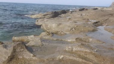 Okyanus dalgaları kıyıları, deniz manzarası,