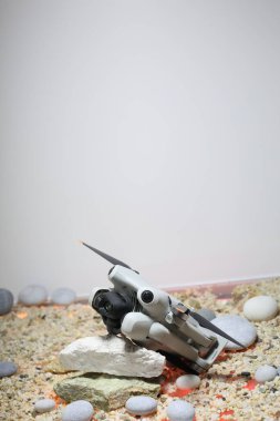 İnsansız hava aracı kumandası harika. Yüksek kalite fotoğraf