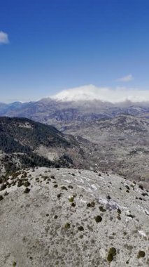 Dağlık kurak arazi. Yüksek kalite fotoğraf