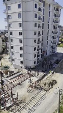 İnşaat alanı binası. Yüksek kalite 4k görüntü