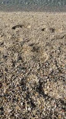 Sakin, berrak deniz. Yüksek kalite fotoğraf