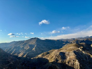 Dağlık manzara manzarası. Yüksek kalite fotoğraf