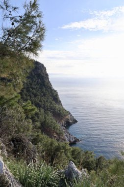 Plaj dağı kasabası. Yüksek kalite fotoğraf