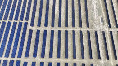 Güneş paneli alanı, görünüm, güneş enerjisi, ışık,